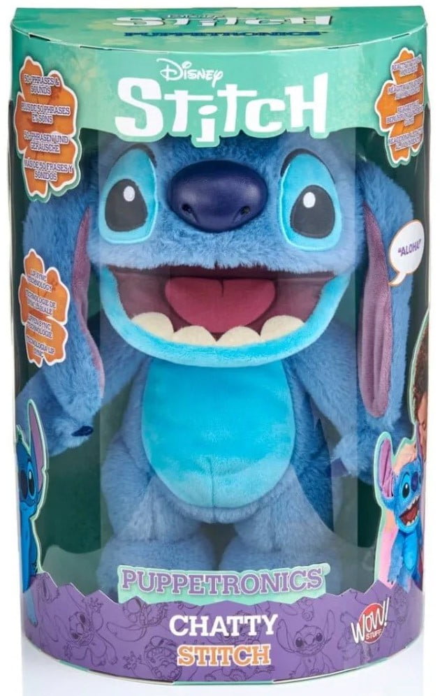 Lilo & Stitch Puppetronics Chatty Stitch Feature Plush