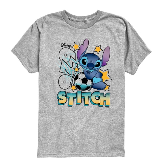 Lilo & Stitch - Retro Soccer Jersey - Youth Boys Short Sleeve Graphic T-Shirt