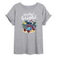 thumbnail image 1 of Lilo & Stitch - Sandy And Bright - Juniors Ideal Flowy Muscle T-Shirt, 1 of 5