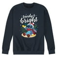 thumbnail image 1 of Lilo & Stitch - Sandy And Bright - Men's Crew Neck Fleece Pullover, 1 of 5