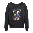 thumbnail image 1 of Lilo & Stitch - Sandy And Bright - Women's Lightweight French Terry Long Sleeve Shirt, 1 of 5