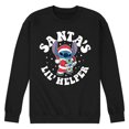 thumbnail image 1 of Lilo & Stitch - Santas Lil Helper - Men's Crew Neck Fleece Pullover, 1 of 5