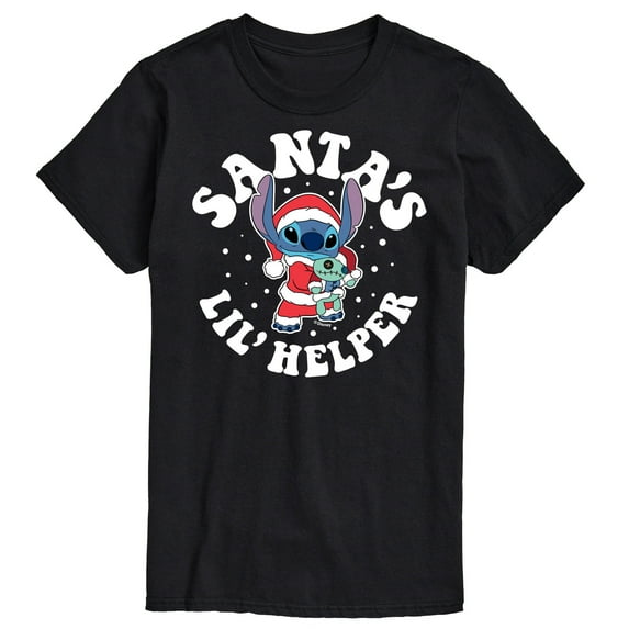 Lilo & Stitch - Santas Lil Helper - Men's Short Sleeve Graphic T-Shirt