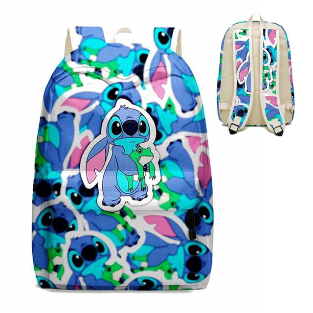 Lilo & Stitch School Bag Teens Boy Girl Backpack High Quality Backpack