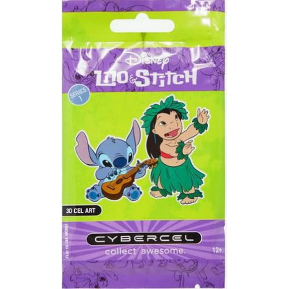 CyberCel - Disney Lilo & Stictch - Series 1 - Foil Bag 3 Pack