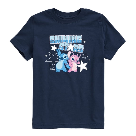 Lilo & Stitch - Shining Stars Stitch Angel Toddler Boys' Toddler Short Sleeve Graphic T-Shirt