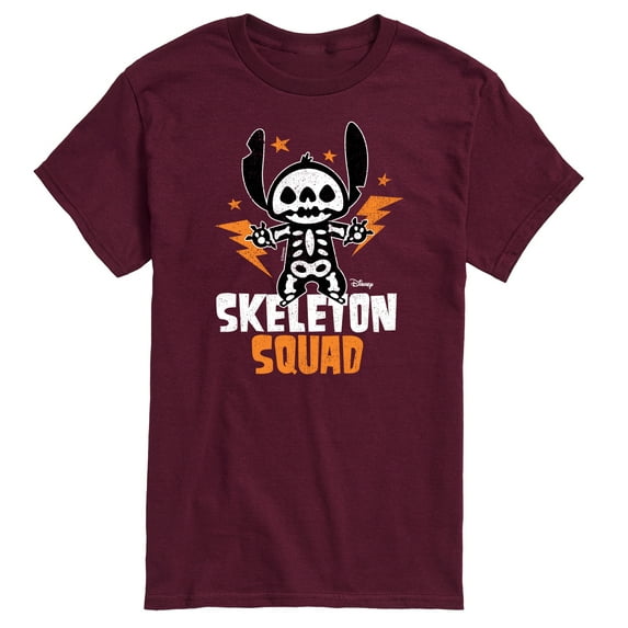 Lilo & Stitch - Skeleton Squad - Men's Short Sleeve Graphic T-Shirt