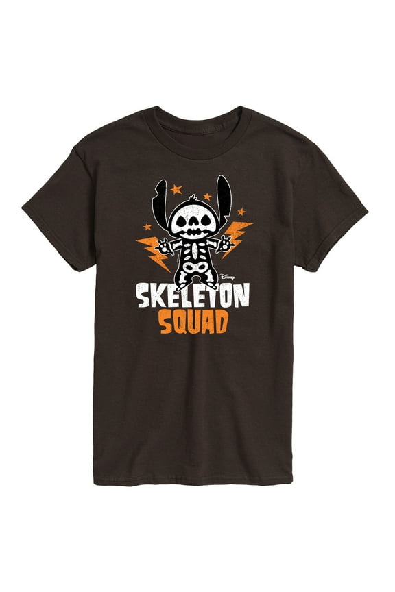 - Skeleton Squad - Men's Short Sleeve Graphic T-Shirt