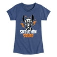 thumbnail image 1 of Lilo & Stitch - Skeleton Squad - Toddler And Youth Girls Short Sleeve Graphic T-Shirt, 1 of 5