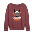 thumbnail image 1 of Lilo & Stitch - Skeleton Squad - Women's Lightweight French Terry Long Sleeve Shirt, 1 of 5