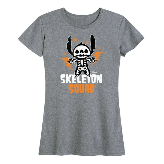 Lilo & Stitch - Skeleton Squad - Women's Short Sleeve Graphic T-Shirt