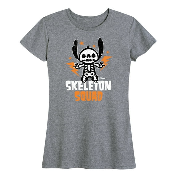 Lilo & Stitch - Skeleton Squad - Women's Short Sleeve Graphic T-Shirt