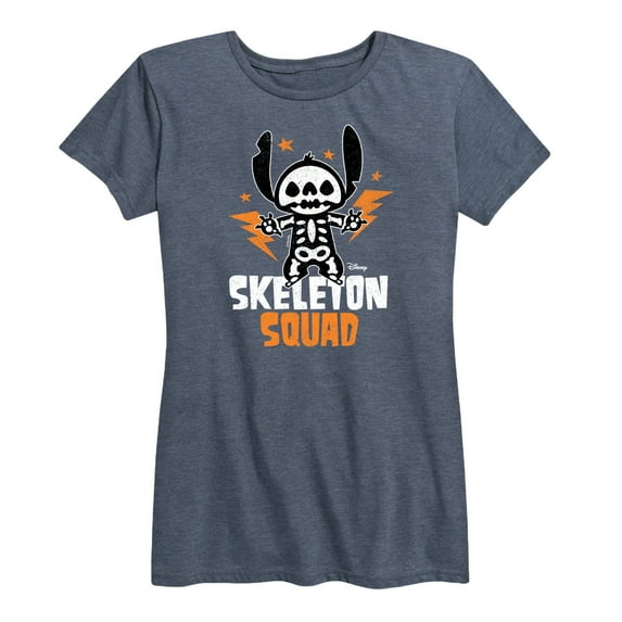 Lilo & Stitch - Skeleton Squad - Women's Short Sleeve Graphic T-Shirt