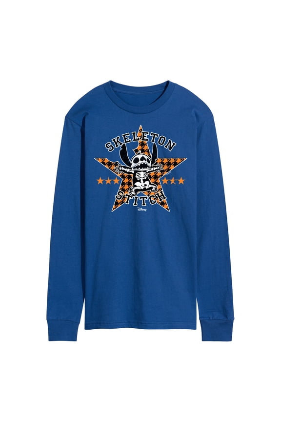 - Skeleton Stitch - Men's Long Sleeve T-Shirt