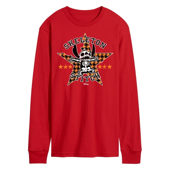 Lilo & Stitch - Skeleton Stitch - Men's Long Sleeve T-Shirt