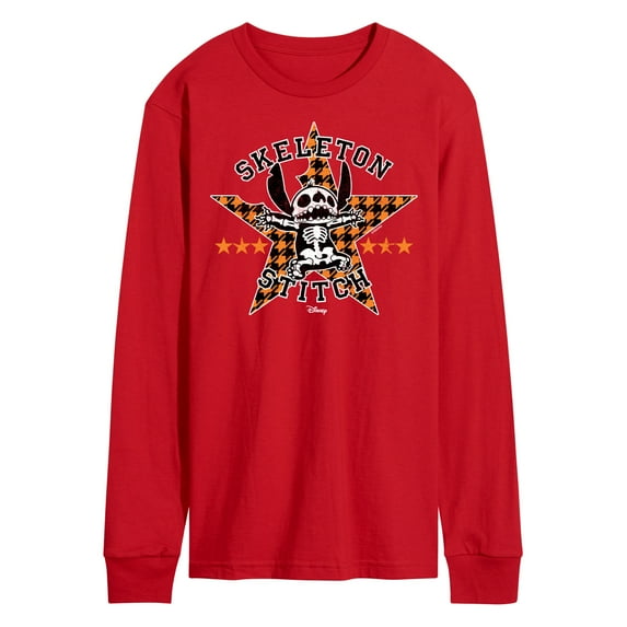 Lilo & Stitch - Skeleton Stitch - Men's Long Sleeve T-Shirt