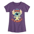 thumbnail image 1 of Lilo & Stitch - So Cute It's Scary - Toddler And Youth Girls Short Sleeve Graphic T-Shirt, 1 of 5