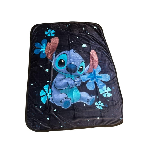 Lilo Stitch Soft Plush 40"x50" Throw Blanket "Star Stitch" TT