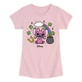 thumbnail image 1 of Lilo & Stitch - St Paddys Angel  - Youth Girls Fitted Short Sleeve T-Shirt, 1 of 4