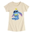 thumbnail image 1 of Lilo & Stitch - Stitch And Chicks - Youth Girls Fitted Short Sleeve T-Shirt, 1 of 4