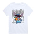 thumbnail image 1 of Lilo & Stitch - Stitch Beach Sunglasses - Youth Boys Short Sleeve Graphic T-Shirt, 1 of 4