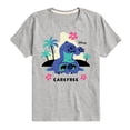 thumbnail image 1 of Lilo & Stitch - Stitch Carefree - Youth Boys Short Sleeve Graphic T-Shirt, 1 of 4