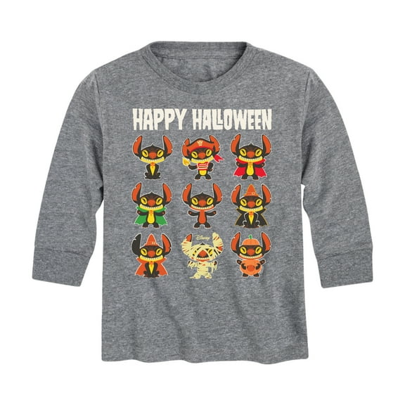 Lilo & Stitch - Stitch Costume - Toddler And Youth Long Sleeve Graphic T-Shirt