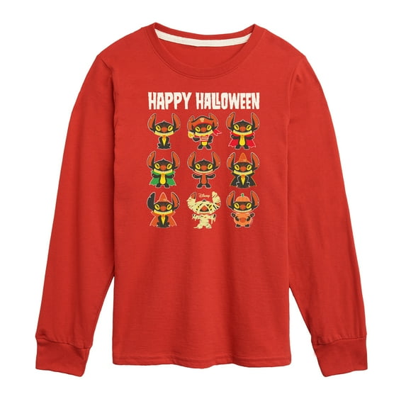 Lilo & Stitch - Stitch Costume - Toddler And Youth Long Sleeve Graphic T-Shirt