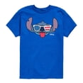 thumbnail image 1 of Lilo & Stitch - Stitch Flag Glasses - Youth Short Sleeve Graphic T-Shirt, 1 of 5