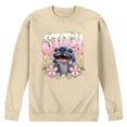 thumbnail image 1 of Lilo & Stitch - Stitch Floral Frame - Men's Crew Fleece Sweatshirt, 1 of 3