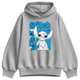 thumbnail image 1 of Lilo & Stitch - Stitch Grid - Women's Oversized Fleece Hoodie Sweatshirt, 1 of 3