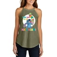 thumbnail image 1 of Lilo & Stitch - Stitch Had Me At Ice Cream - Juniors High Neck Tank Top, 1 of 4