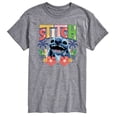 thumbnail image 1 of Lilo & Stitch - Stitch Hawaiian Frame - Men's Short Sleeve Graphic T-Shirt, 1 of 4