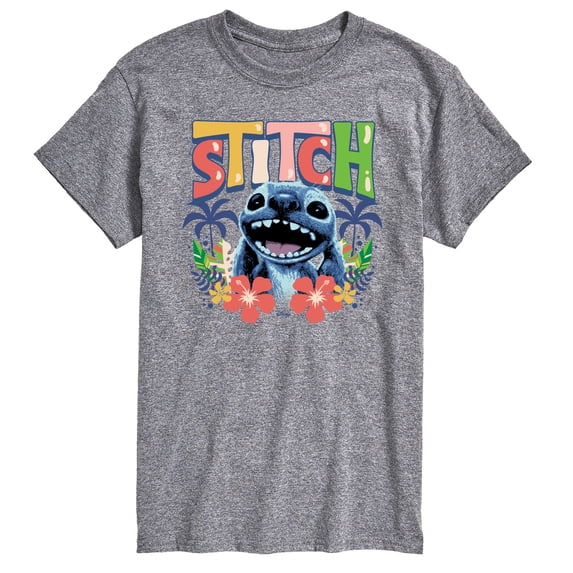 Lilo & Stitch - Stitch Hawaiian Frame - Men's Short Sleeve Graphic T-Shirt