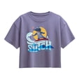thumbnail image 1 of Lilo & Stitch - Stitch Letters Stack - Youth Girls Boxy T-Shirt, 1 of 4
