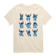 thumbnail image 1 of Lilo & Stitch - Stitch Moods - Youth Boys Short Sleeve Graphic T-Shirt, 1 of 3