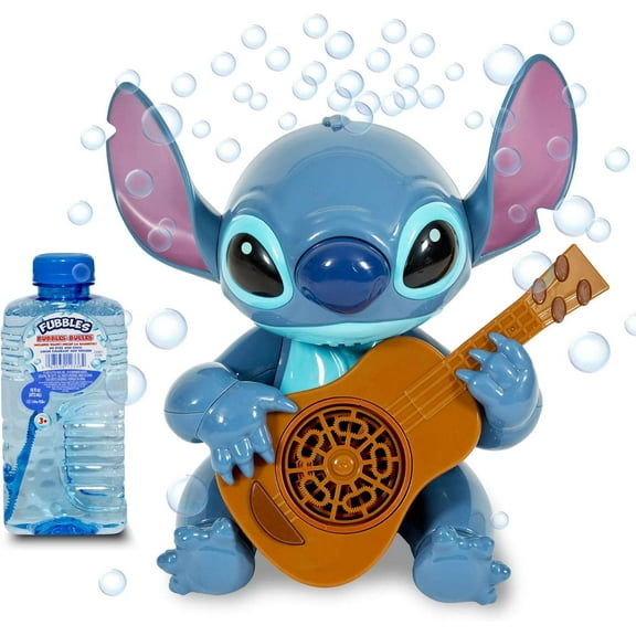 Lilo & Stitch Stitch Musical Bubble Machine (Includes 16oz Bubbles)