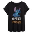 thumbnail image 1 of Lilo & Stitch - Stitch Nope Not Today - Women's Oversized T-Shirt, 1 of 4