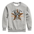 thumbnail image 1 of Lilo & Stitch - Stitch Skeleton - Toddler And Youth Crewneck Fleece Sweatshirt, 1 of 5