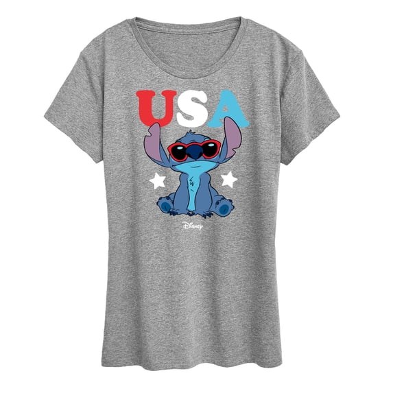 Lilo & Stitch - Stitch USA Sunglasses - Women's Short Sleeve Graphic T-Shirt