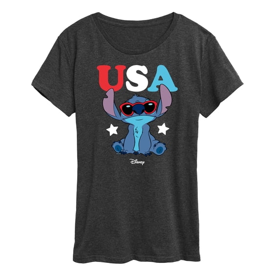 Lilo & Stitch - Stitch USA Sunglasses - Women's Short Sleeve Graphic T-Shirt