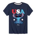 thumbnail image 1 of Lilo & Stitch - Stitch USA Sunglasses - Youth Short Sleeve Graphic T-Shirt, 1 of 5