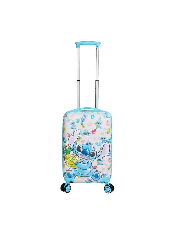 Lilo & Stitch Stitch With Pineapple 20" White Carry-On Luggage-OSFA