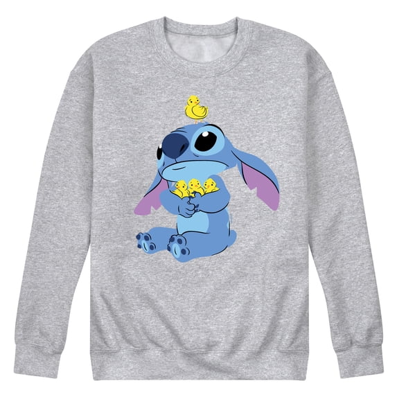 Lilo & Stitch - Stitch and Chicks - Men's Crew Fleece Sweatshirt