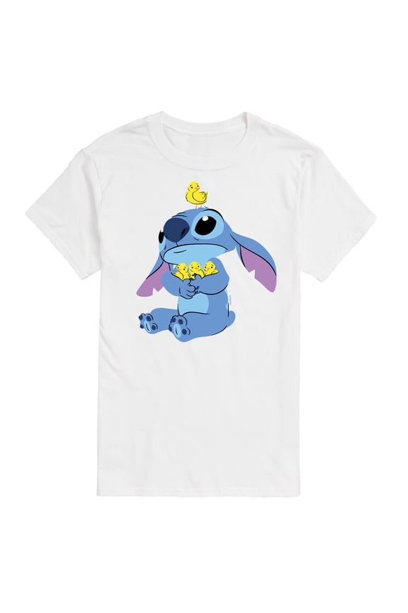- Stitch and Chicks - Men's Short Sleeve Graphic T-Shirt