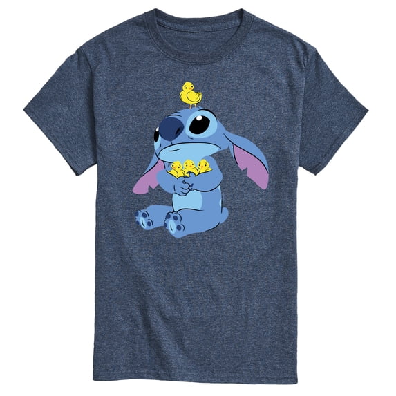 Lilo & Stitch - Stitch and Chicks - Men's Short Sleeve Graphic T-Shirt