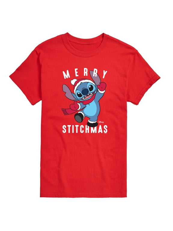 - Stitchmas Men's Short Sleeve Graphic T-Shirt