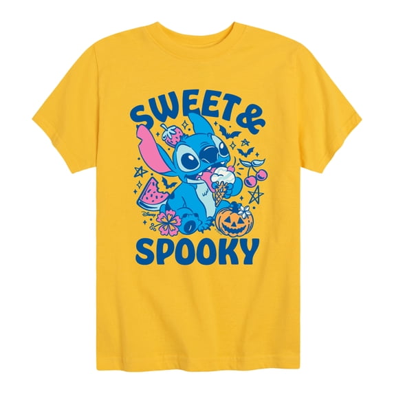 Lilo & Stitch - Sweet and Spooky Stitch Boys' Short Sleeve Graphic T-Shirt