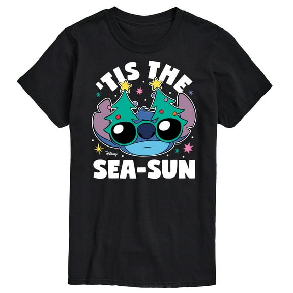 Lilo & Stitch - Tis The Sea Sun - Men's Short Sleeve Graphic T-Shirt