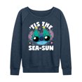 thumbnail image 1 of Lilo & Stitch - Tis The Sea Sun - Women's Lightweight French Terry Long Sleeve Shirt, 1 of 5